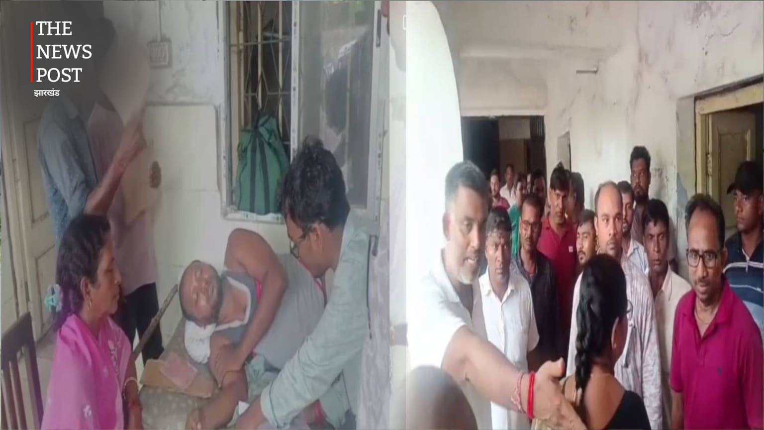 धनबाद के सेल चासनाला में कर्मचारी से मारपीट, विरोध में काम बंद, सीसीटीवी में कैद हुई वारदात