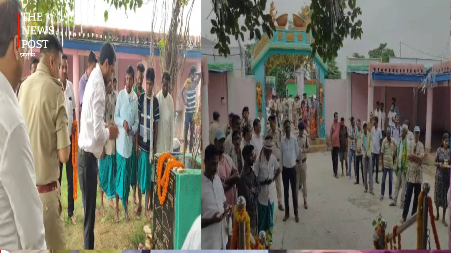 सिदो-कान्हू समेत अमर शहीदों को झामुमो नेताओं ने किया नमन,साहिबगंज के पंचकठिया से भोगनाडीह तक श्रद्धांजलि कार्यक्रम