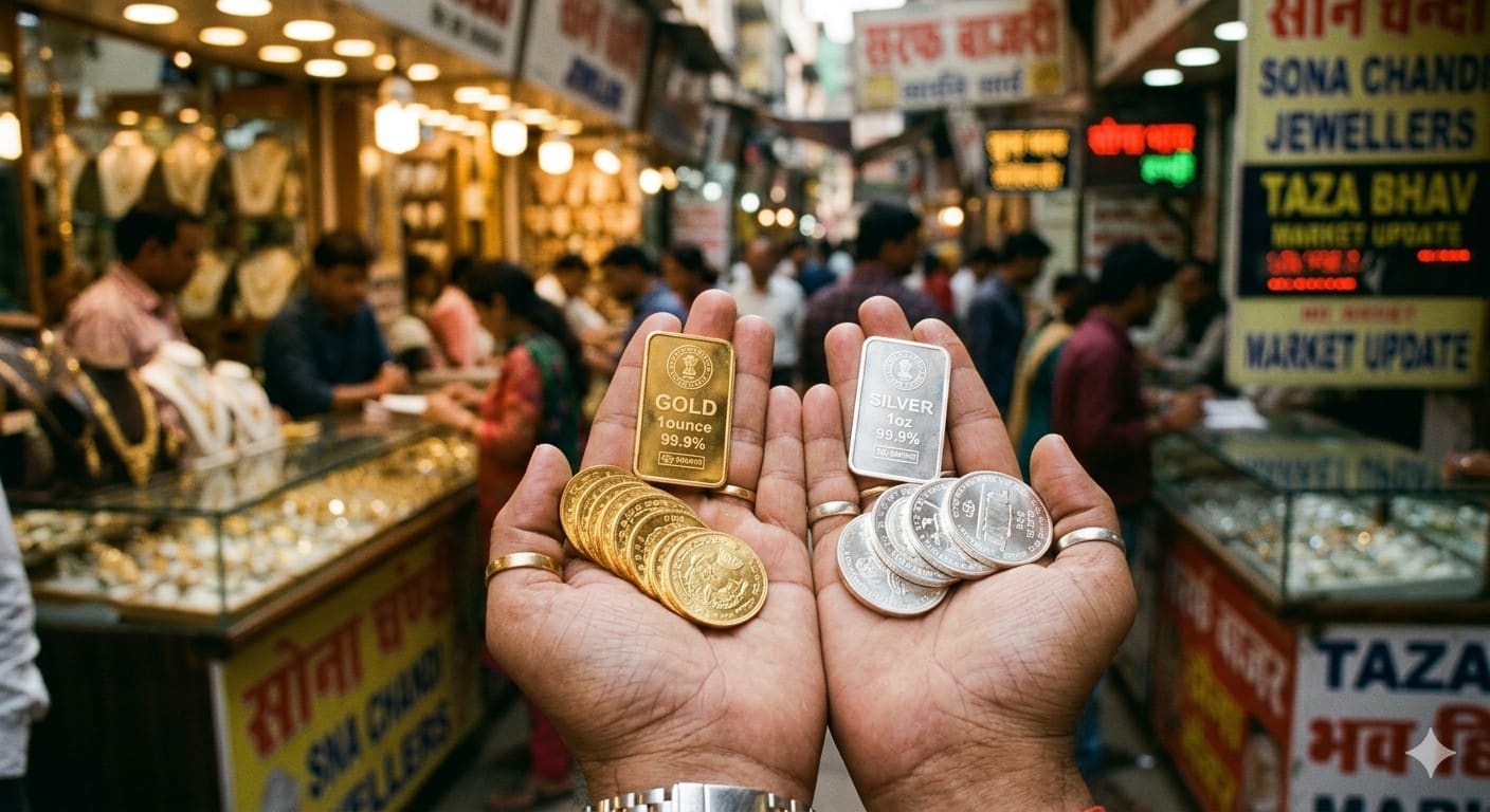 Gold silver price: आज सोने और चांदी के दामों में आई गिरावट, खरीददारी से पहले चेक करें नया रेट