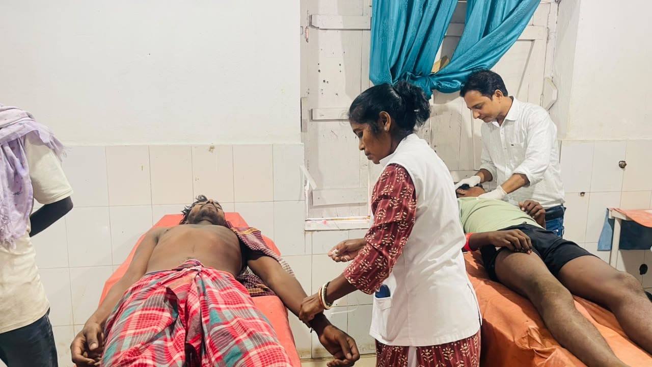 पाकुड़ में वज्रपात का कहर ! बिजली गिरने से चार मजदूर घायल, एक की हालत नाजुक