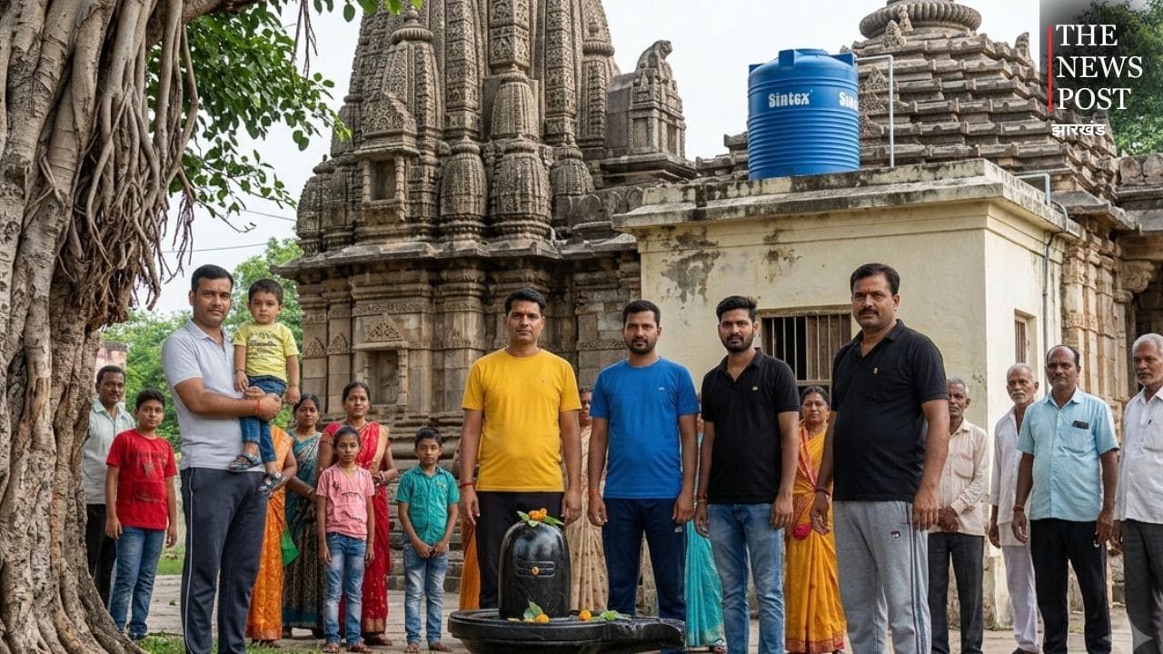 रांची के कांके में प्राचीन शिव मंदिर का शिवलिंग क्षतिग्रस्त, जांच में जुटी पुलिस