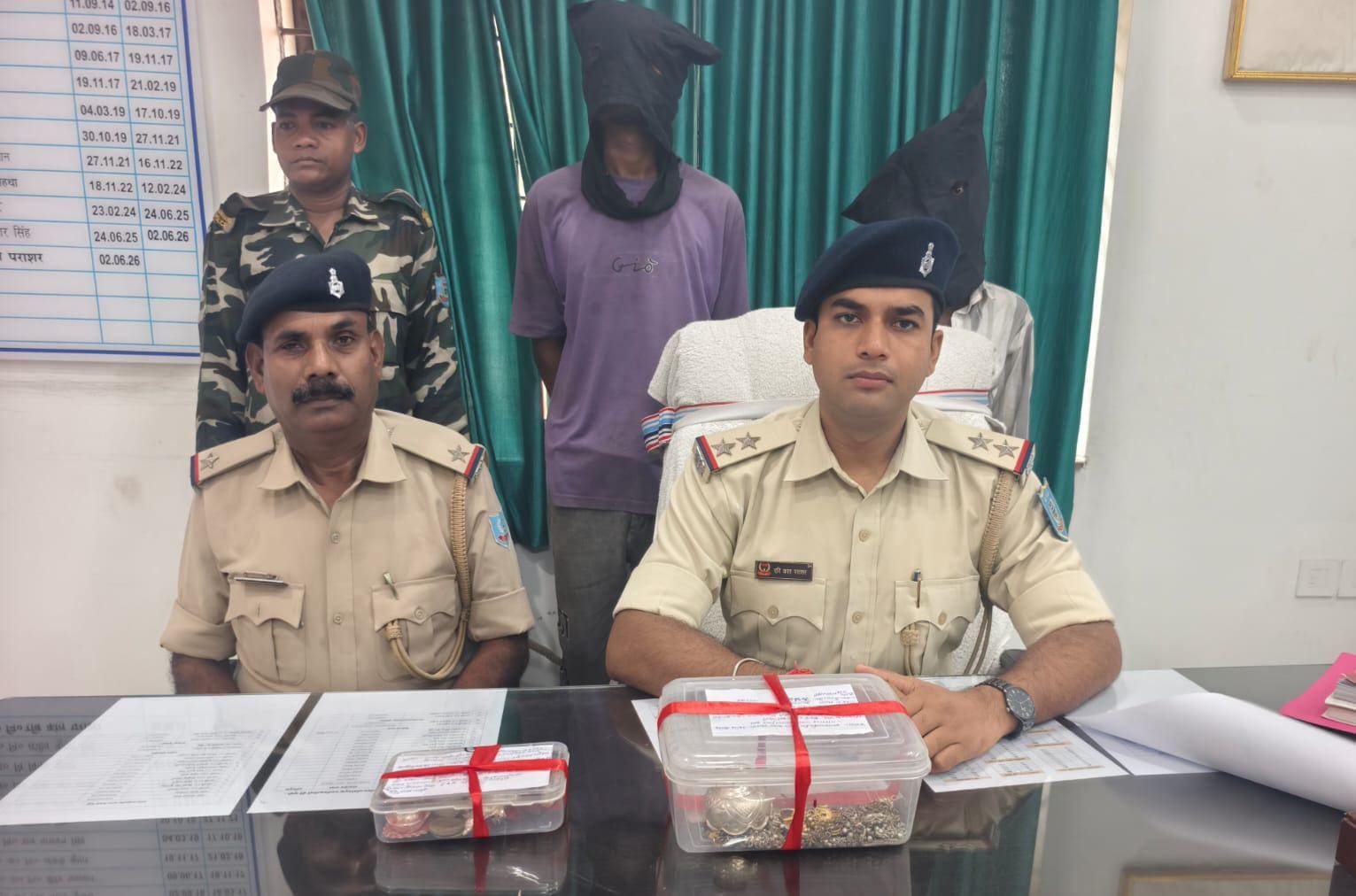 सरायकेला पुलिस का बड़ा खुलासा, LIG कॉलोनी चोरी कांड में दो आरोपी गिरफ्तार