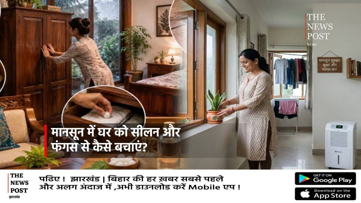 मानसून में घर को सीलन और फंगस से बचाने के लिए अपनाएं ये आसान उपाय
