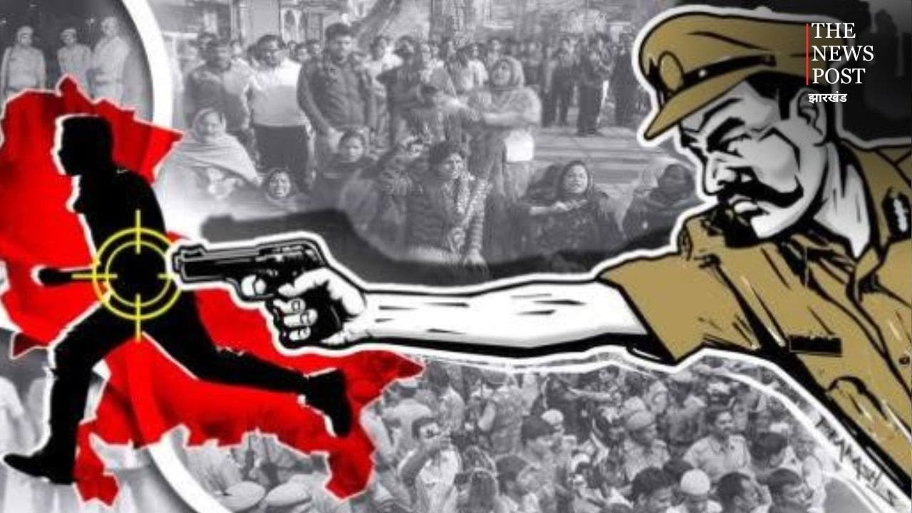 खगड़िया में पुलिस-बदमाश मुठभेड़, जवाबी फायरिंग में बदमाश के पैर में लगी गोली, गिरफ्तार