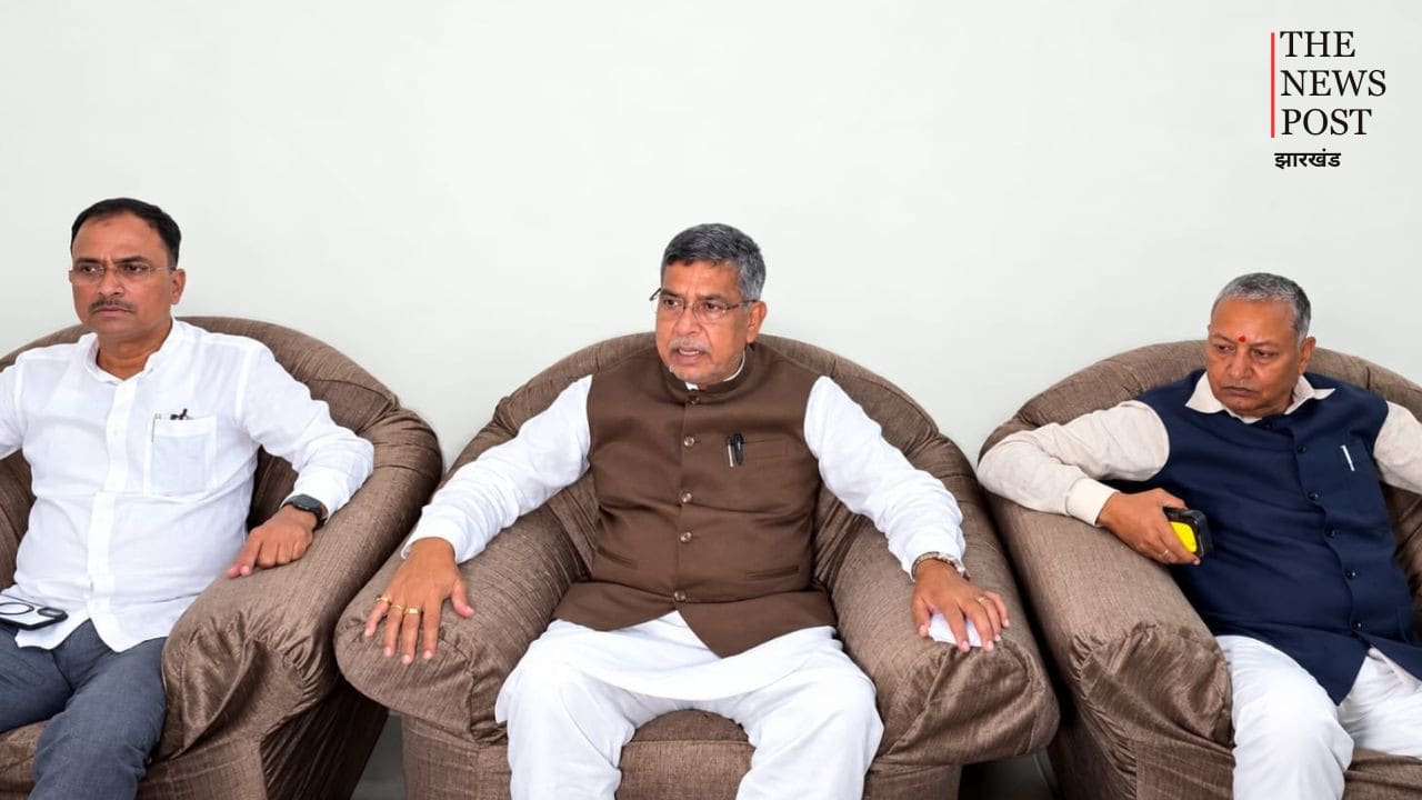 चतरा में गरजे भाजपा प्रदेश अध्यक्ष आदित्य साहू, बोले- कार्यकर्ताओं को झूठे केस में फंसा रही सरकार