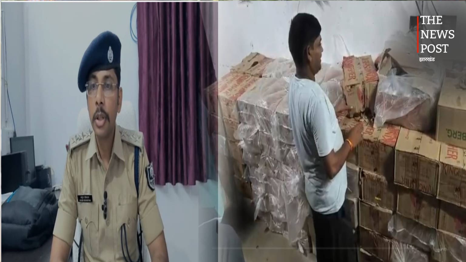 बिहार में तस्करों का नया खेल! केले के नीचे छिपाकर ले जा रहे थे विदेशी शराब, पुलिस ने दबोचा
