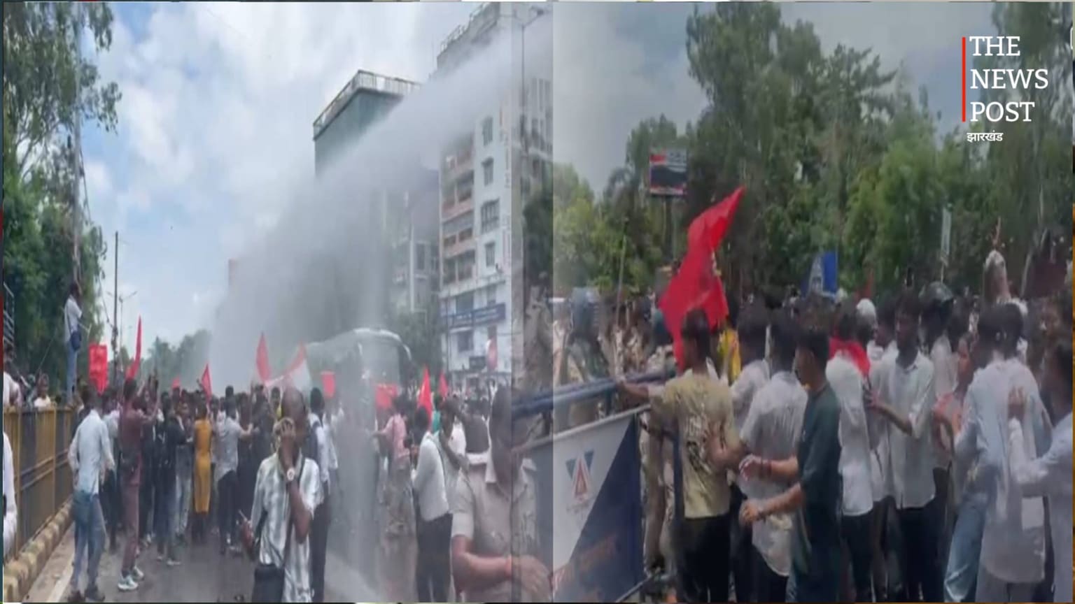 पटना में पेपर लीक के विरोध में छात्रों का उग्र प्रदर्शन, पुलिस ने छोड़े आंसू गैस के गोले