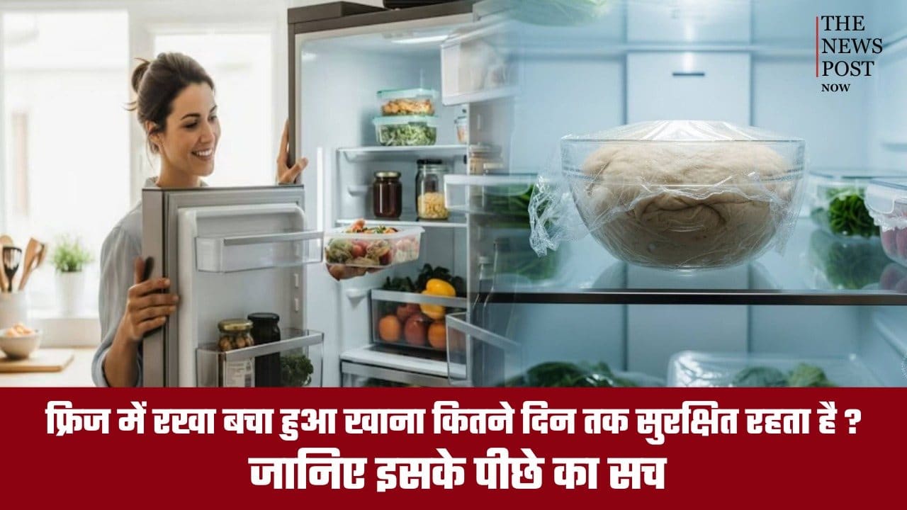 फ्रिज में रखा बचा हुआ खाना कितने दिन तक सुरक्षित रहता है? जानिए इसके पीछे का सच