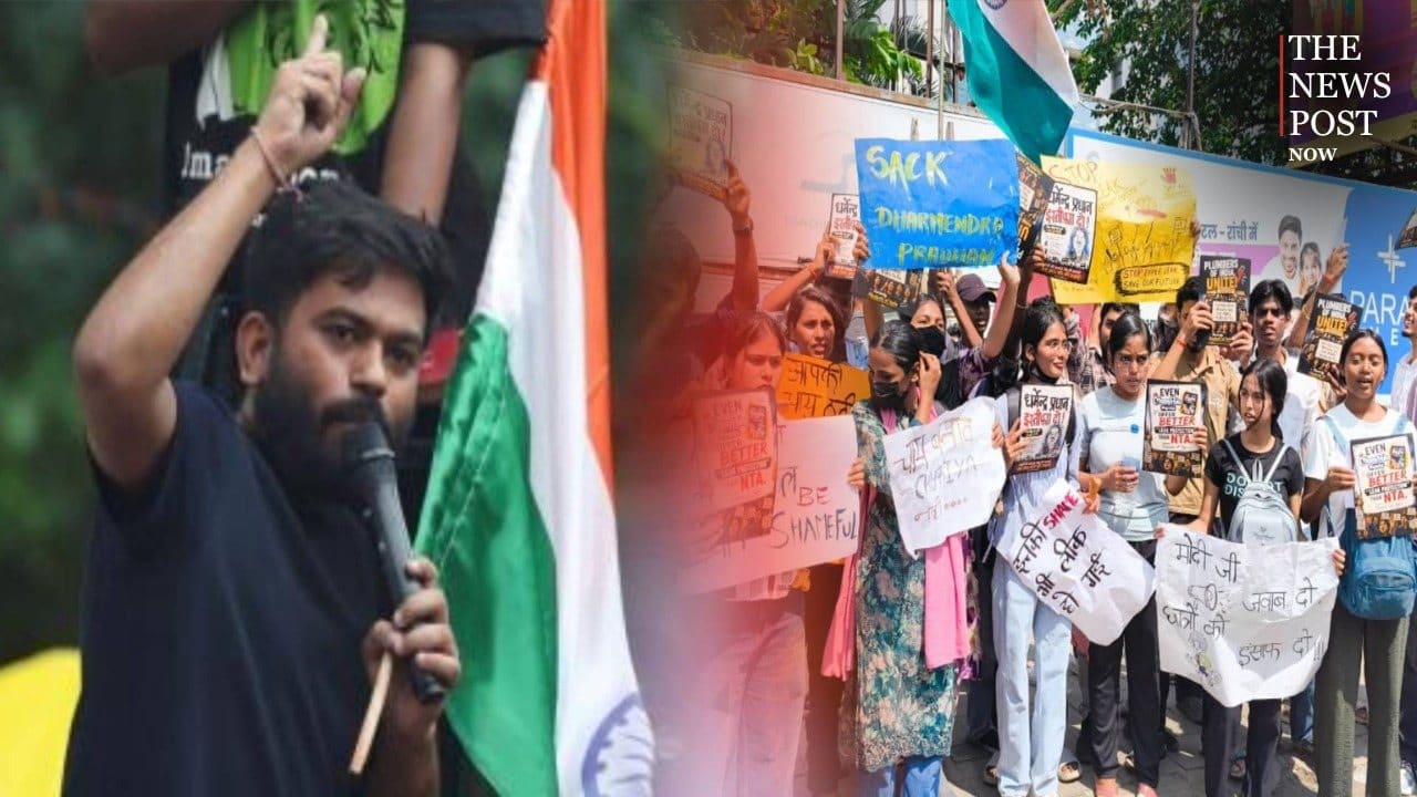 नीट पेपर लीक: धर्मेंद्र प्रधान के इस्तीफ़े के बाद रांची की सड़कों पर नाचते नज़र आए छात्र