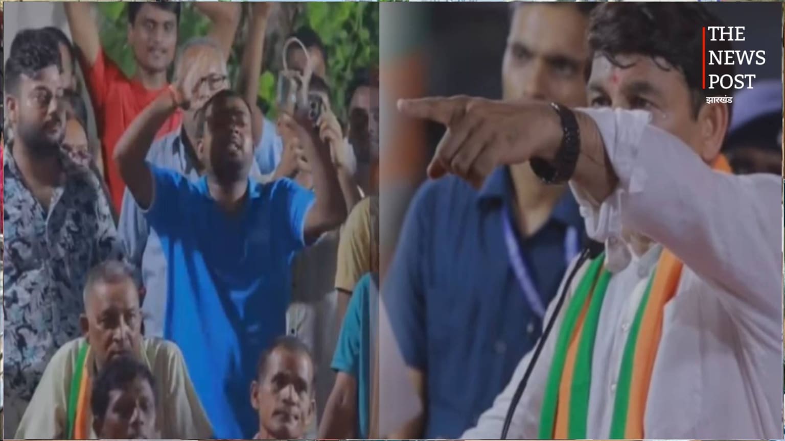 चुनावी सभा में घुसकर युवक ने किया हंगामा, कुछ देर के लिए तनाव का माहौल,जानिए पूरी जानकारी