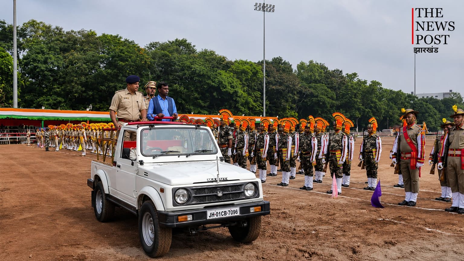 स्वतंत्रता दिवस पर मोरहाबादी मैदान में कड़ी सुरक्षा, बिना अनुमति ड्रोन उड़ाने पर लगी रोक