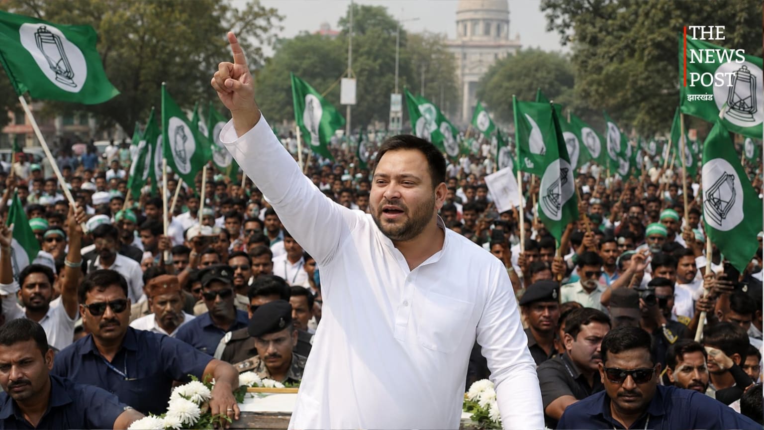 पटना में आज तेजस्वी यादव का लोक भवन मार्च, कई रास्तों पर ट्रैफिक डायवर्जन