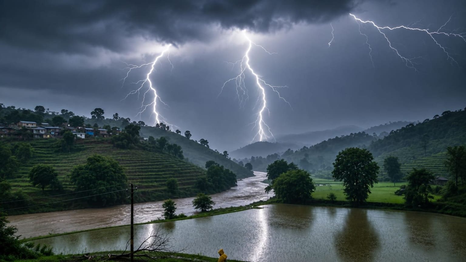 Weather Alert: सावन की आखिरी सोमवारी पर 8 जिलों में भारी बारिश का अलर्ट, 40 KM की रफ्तार से चलेगी हवा