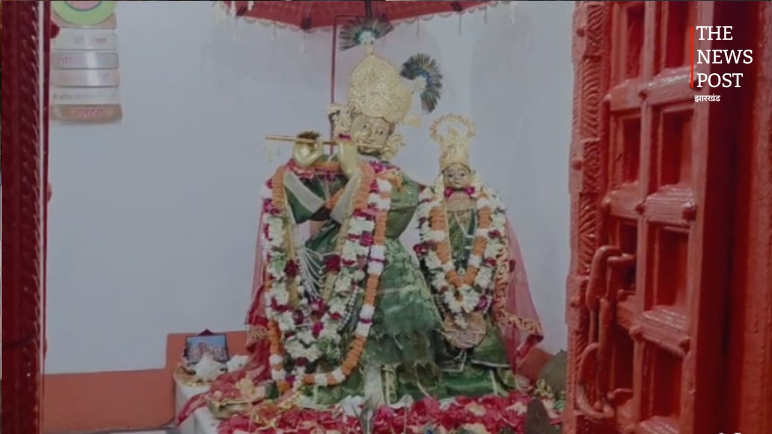 जन्माष्टमी पर भक्तिमय हुआ श्रीबंशीधर नगर, बाबा बंशीधर मंदिर में उमड़ा आस्था का सैलाब