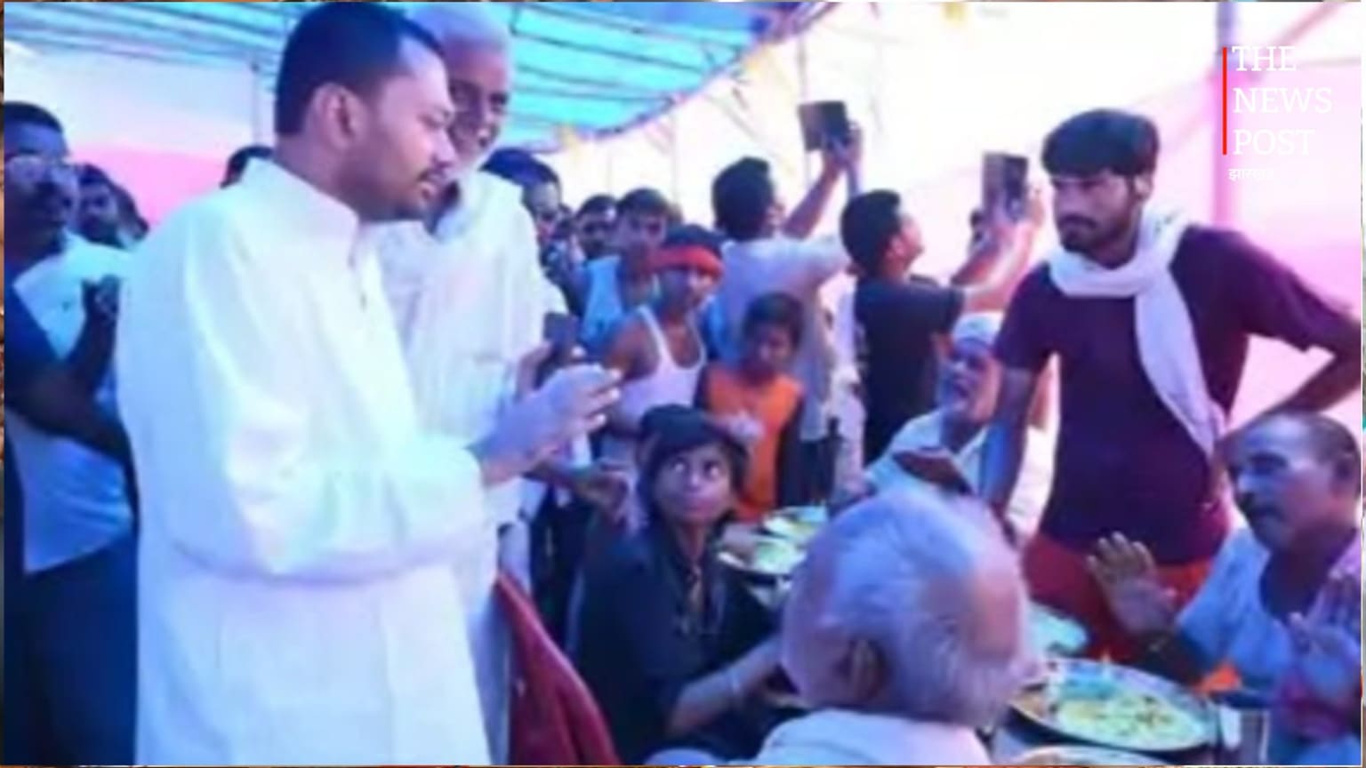 बिहार: राघोपुर में बाढ़ पीड़ितों के बीच पहुंचे स्वास्थ्य मंत्री निशांत कुमार, अधिकारियों को दिए जरूरी निर्देश