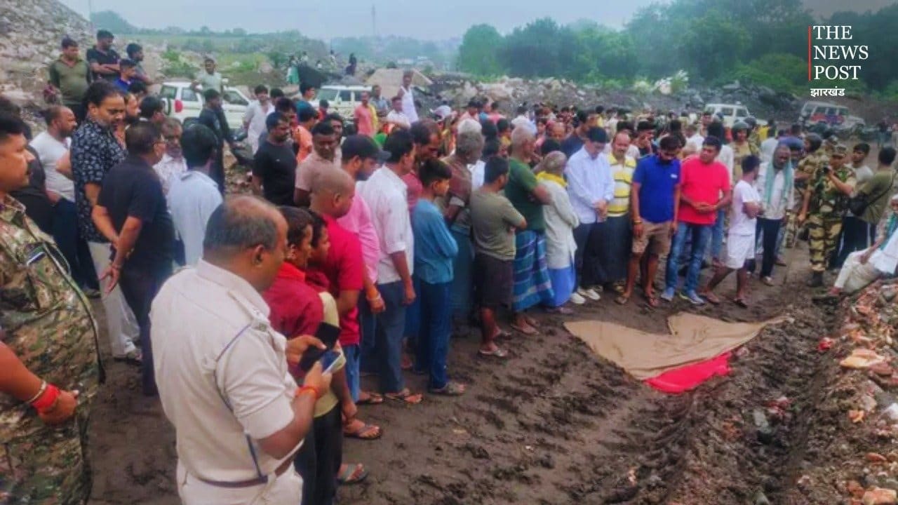 धनबाद में दर्दनाक हादसा! मॉर्निंग वॉक पर निकले भारी वाहन की चपेट में आकर व्यक्ति की मौत