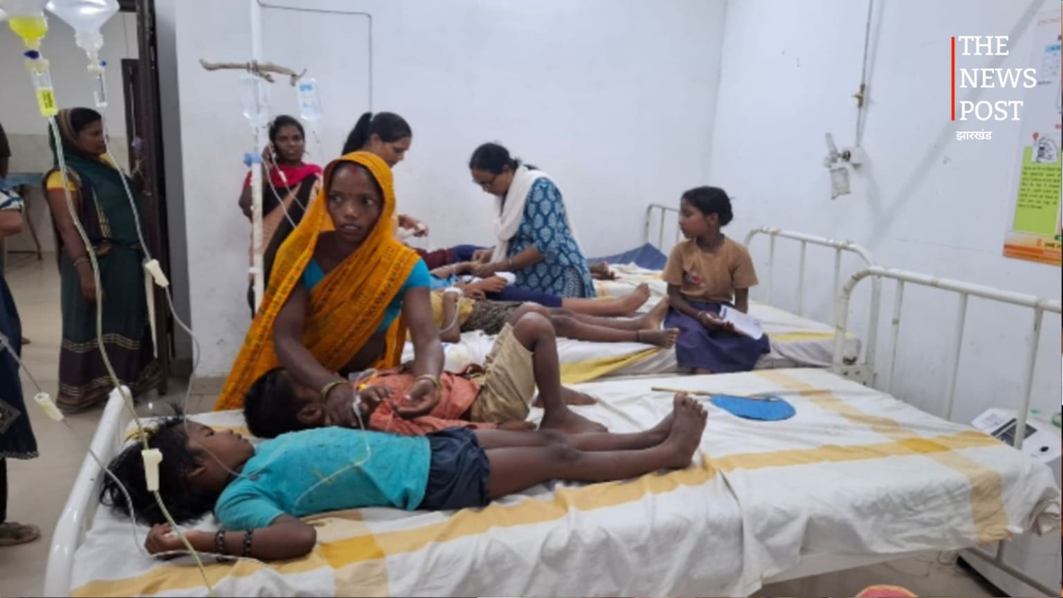सहरसा में मध्याह्न भोजन खाने के बाद एक दर्जन से अधिक बच्चे बीमार, सदर अस्पताल में भर्ती