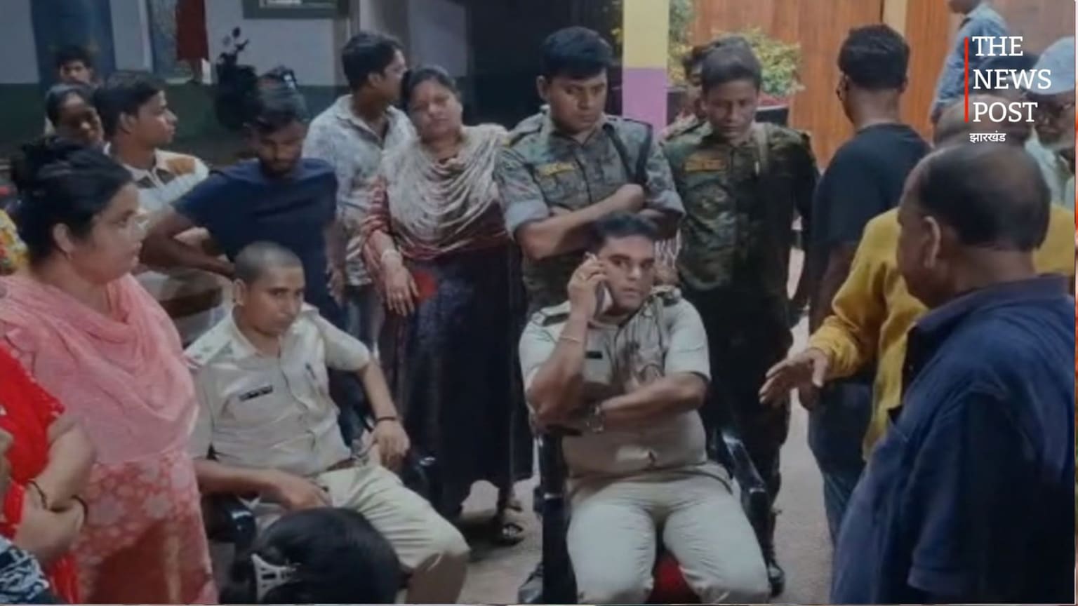 पाकुड़ के होटल में ठहरे मालदा के 26 जिला परिषद सदस्य, बंगाल पुलिस के पहुंचने पर हंगामा