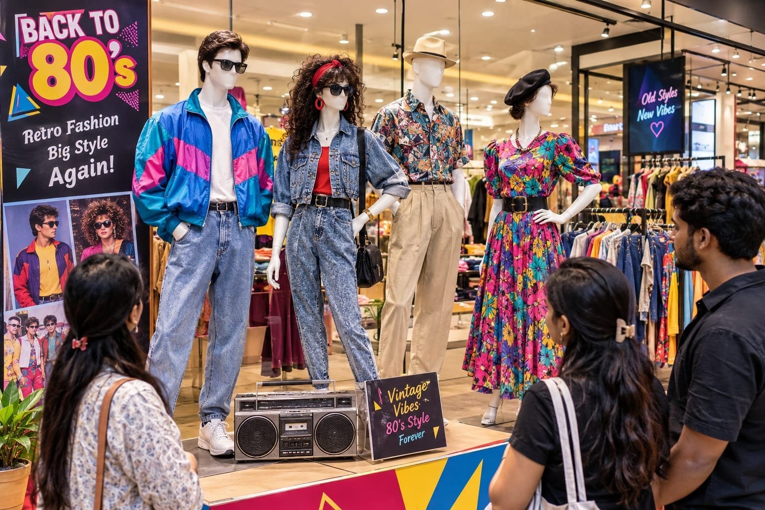 फैशन का नया ट्रेंड : 80s के दशक की ओर कैसे लौट गया है बाजार,क्यों लोग हो रहे आकर्षित ?