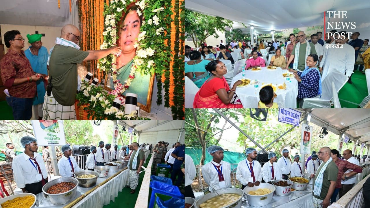 सीएम हेमंत सोरेन की मां के श्राद्धकर्म में पहुंच रहे हैं हजारों लोग, नेमरा में सुरक्षा के कड़े इंतजाम