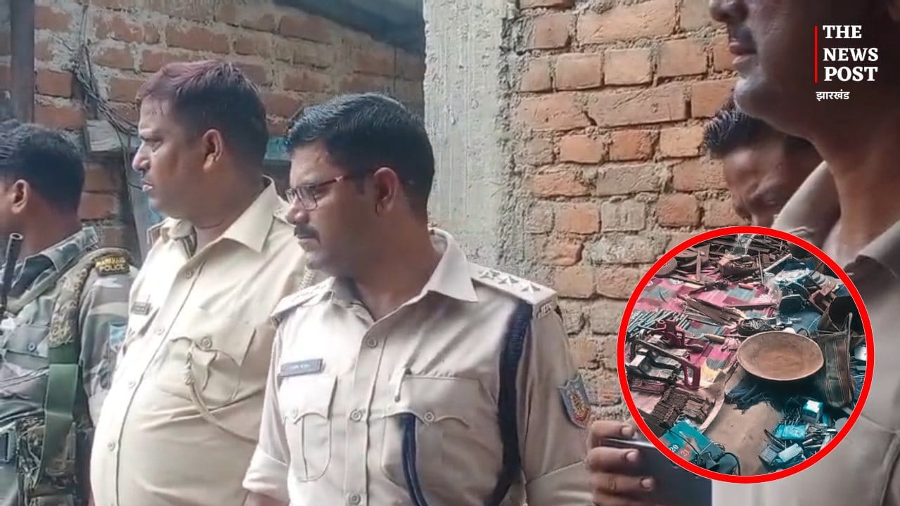 गोड्डा में अवैध मिनी गन फैक्ट्री का खुलासा, बिहार STF और झारखंड पुलिस की छापेमारी जारी