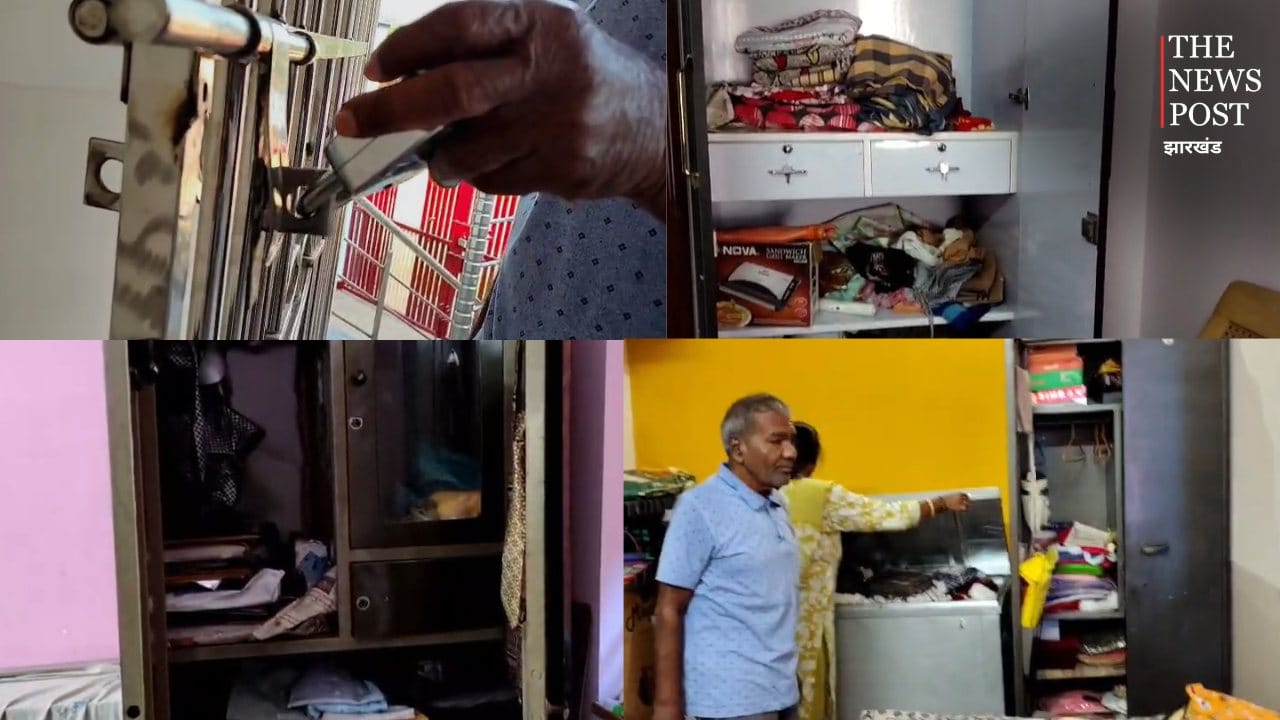 बोकरो में बंद घर को चोरों ने बनाया निशाना! पांच लाख के जेवरात ले भागे चोर