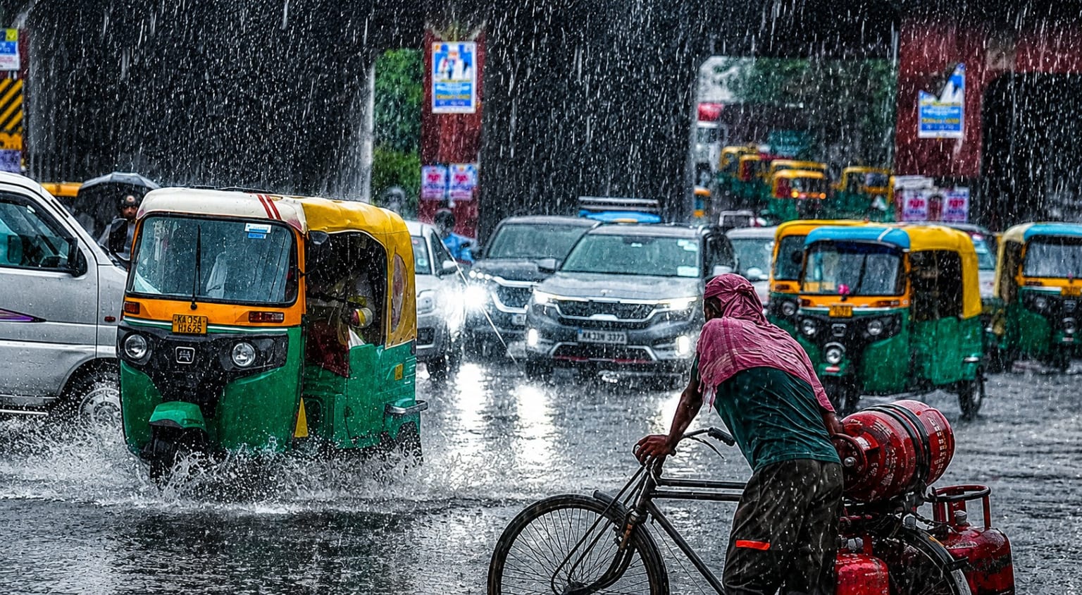 रांची के मौसम ने अचानक लिया U-टर्न, झमाझम बारिश से लोगों को मिली राहत
