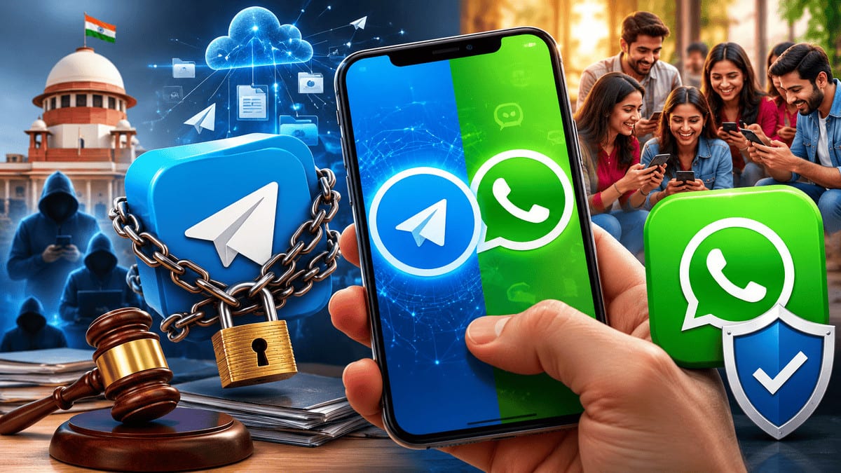 टेलीग्राम पर कार्रवाई और WhatsApp सुरक्षित, आखिर दोनों प्लेटफॉर्म में ऐसा क्या है फर्क?