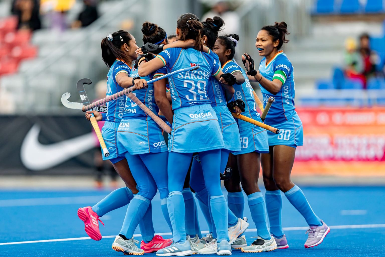 FIH Hockey Women2026: भारतीय महिला हॉकी टीम की धमाकेदार जीत, चिली को 6-0 से रौंदकर नेशन्स कप के फाइनल में मारी एंट्री