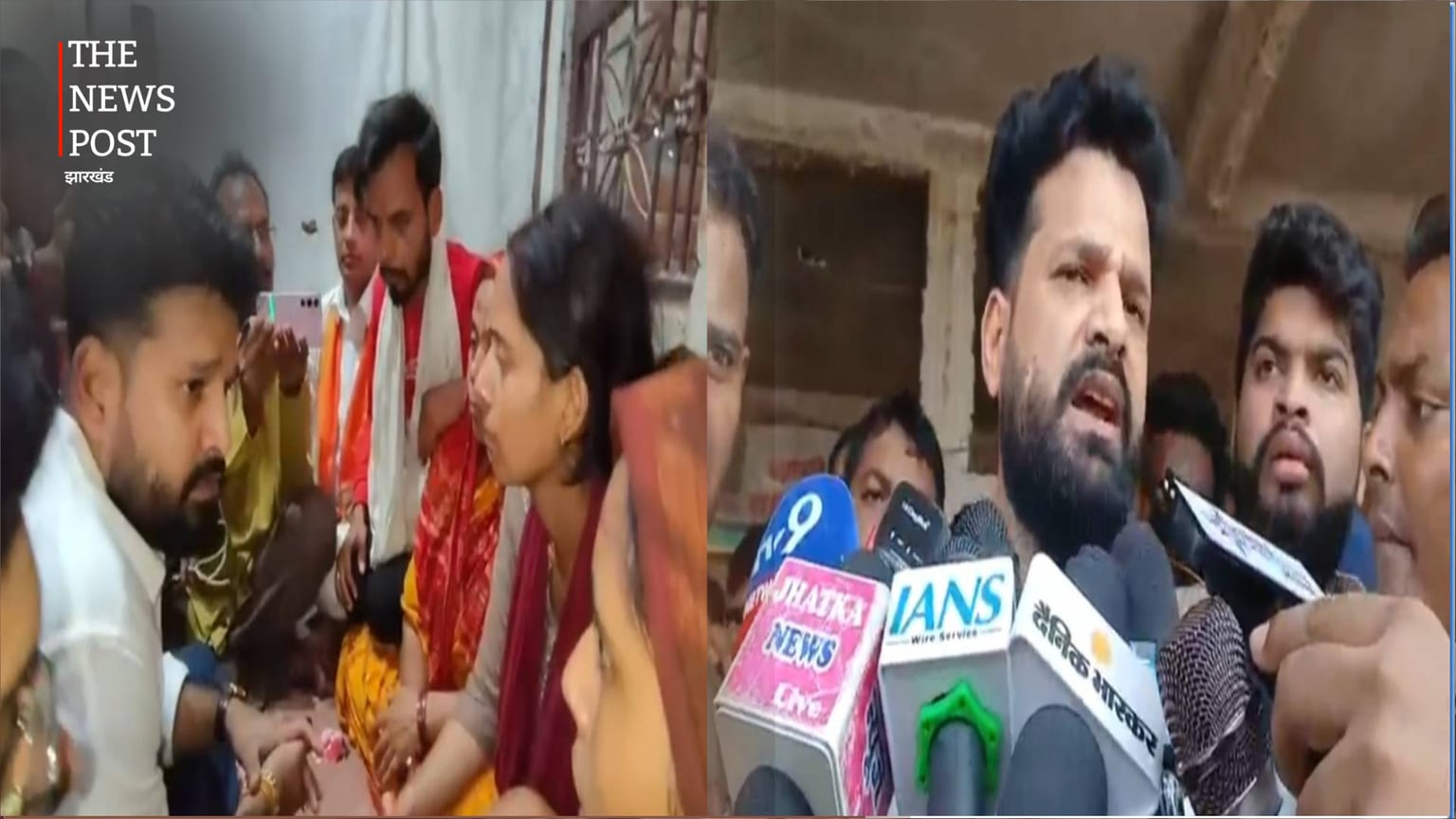 'जो हुआ गलत हुआ', भारत भूषण तिवारी के परिवार से मिले रितेश पांडे, दोषियों पर सरकार से की सख्त कार्रवाई की मांग