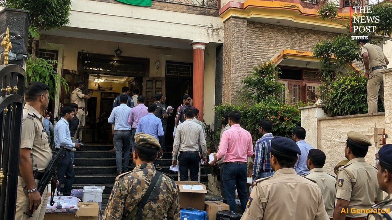 देवघर में मुखिया के ठिकानों पर IT की बड़ी कार्रवाई, सुबह-सुबह दो ठिकानों पर छापेमारी से मचा हड़कंप