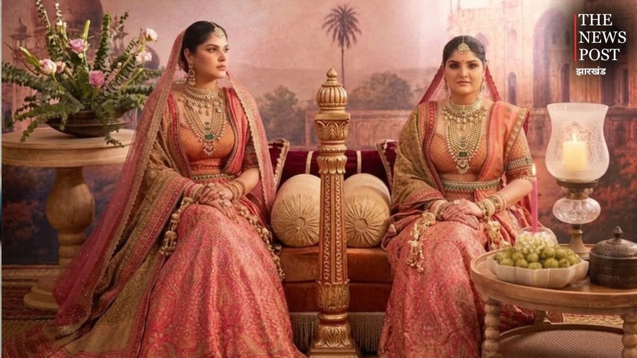 मां के 42 साल पुराने दुपट्टे में सजीं अंशुला कपूर, 8 लाख के डिजाइनर लहंगे ने लूटी महफिल