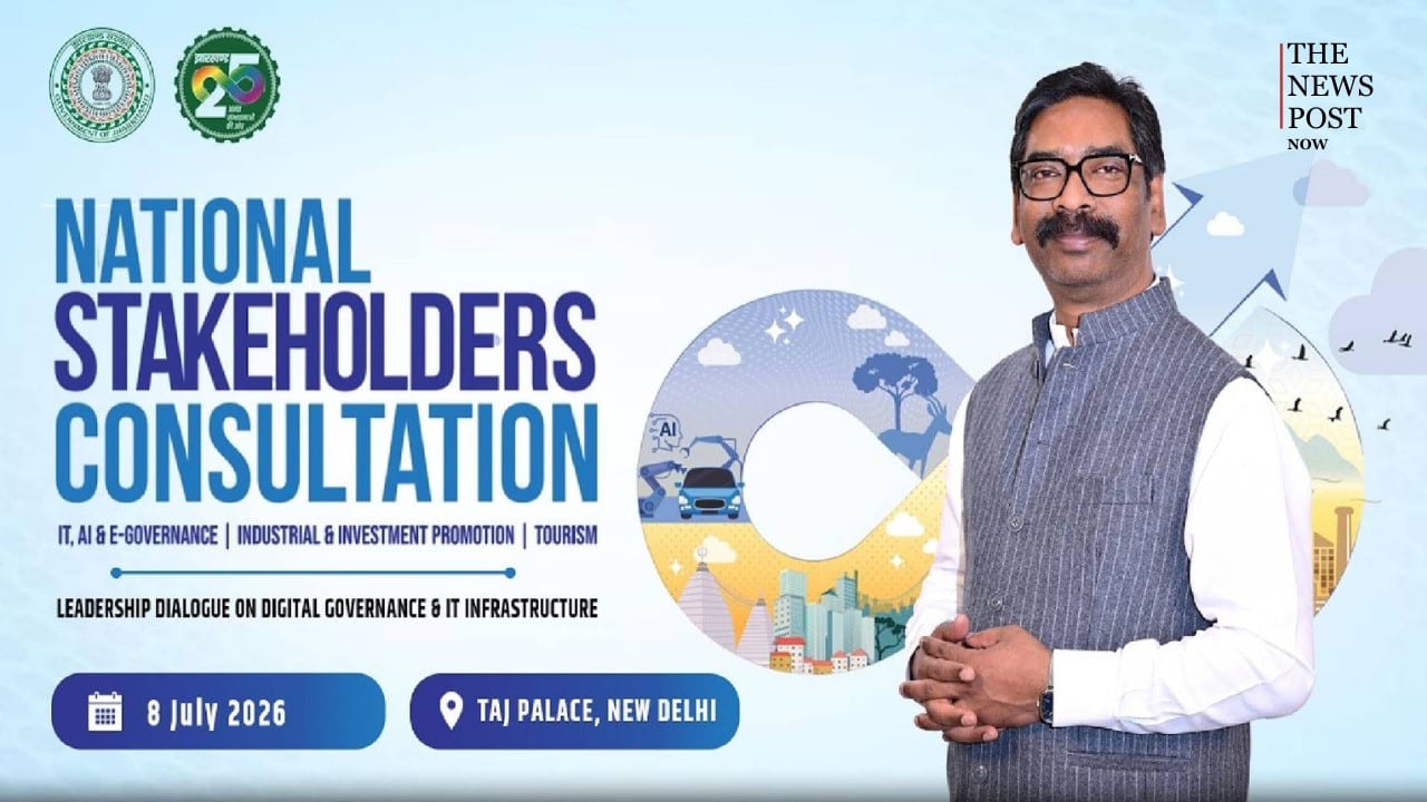 AI, उद्योग और पर्यटन के दम पर बदलेगी राज्य की तस्वीर, सीएम हेमंत सोरेन की अगुवाई दिल्ली में जुटे देश-विदेश के दिग्गज