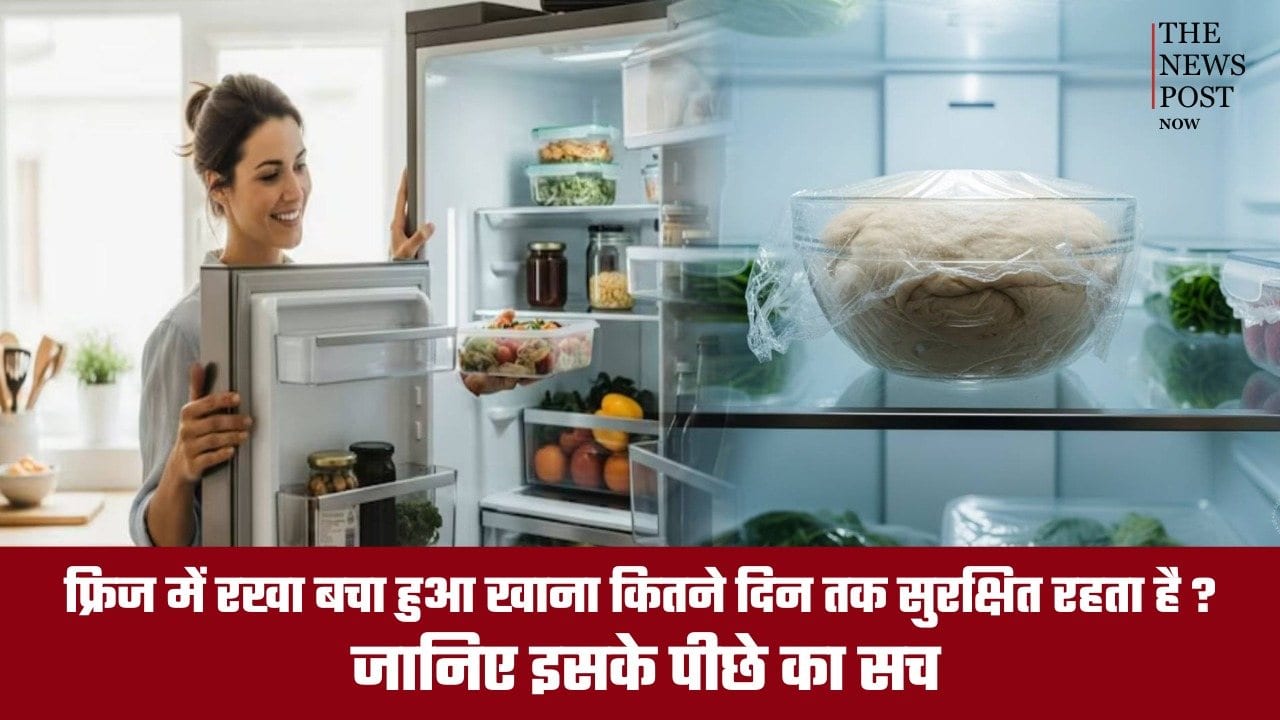 फ्रिज में रखा बचा हुआ खाना कितने दिन तक सुरक्षित रहता है? जानिए इसके पीछे का सच