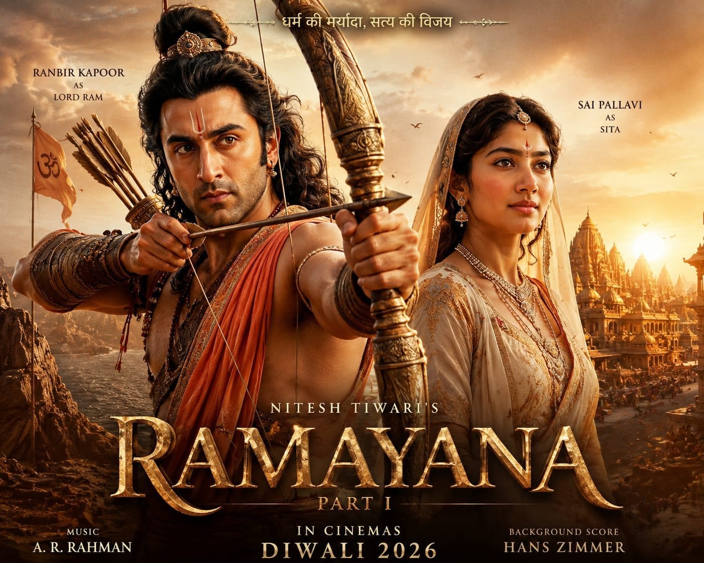 रामायण फिल्म का ट्रेलर रिलीज़: भगवान राम और रावण के महायुद्ध की भव्य झलक, जानिए पूरी कहानी