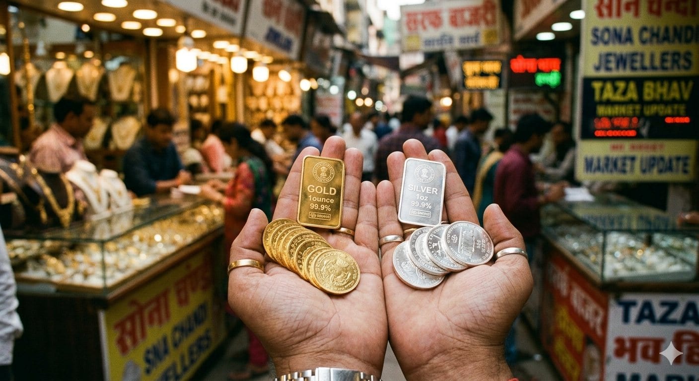 Gold-silver Price Today: सोने के भाव में गिरावट, चांदी अब भी पुराने रेट पर कायम