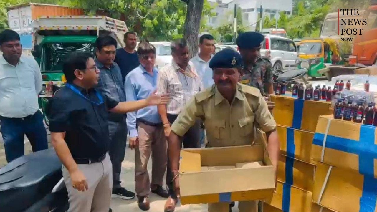 पटना सिटी में नशे के खिलाफ बड़ी कार्रवाई, 44 लाख का नशीला कफ सिरप जब्त, एक गिरफ्तार