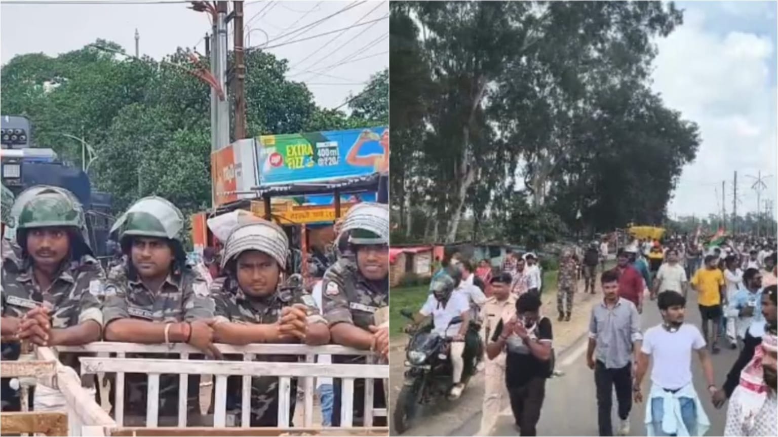 JPSC-JSSC विवाद: रांची में छात्रों का उग्र प्रदर्शन, पहली बैरिकेडिंग तोड़कर आगे बढ़े प्रदर्शनकारी