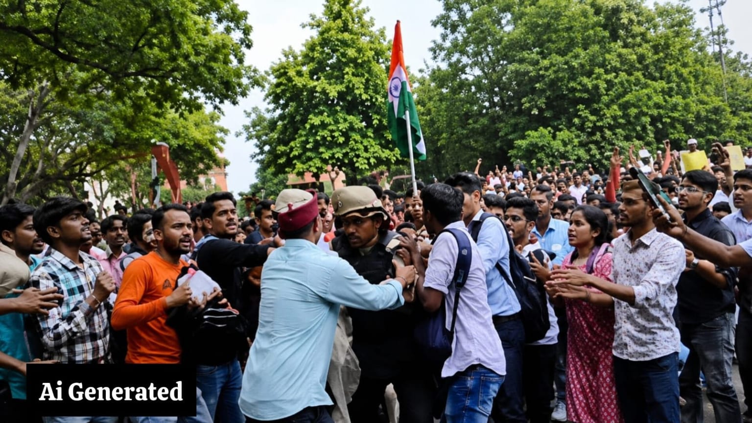 JPSC आंदोलन में उबाल: छात्र-पुलिसकर्मी के बीच झड़प! जानिए फिर क्या हुआ