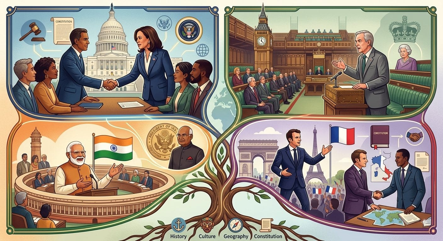 कहीं राष्ट्रपति तो कहीं प्रधानमंत्री, आखिर देश में अलग-अलग क्यों होते हैं सरकार के मुखिया?