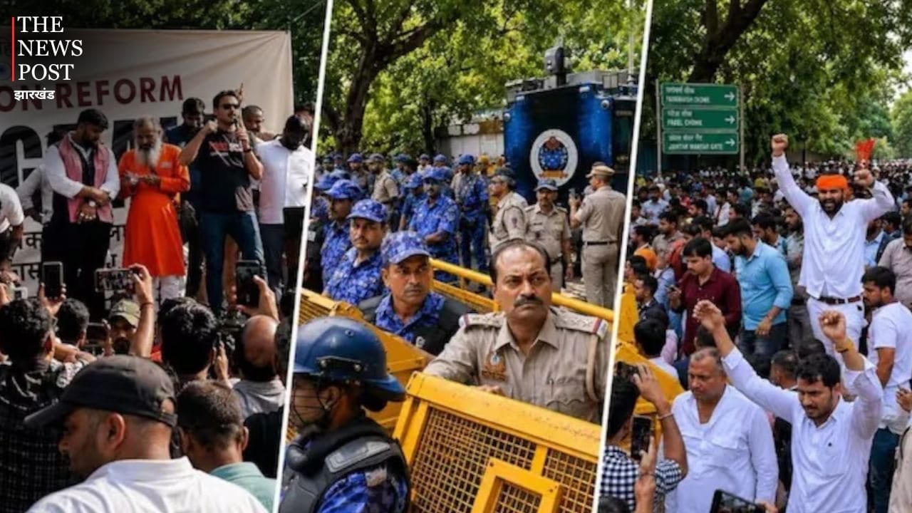 आरक्षण के मुद्दे पर फिर गरमाई दिल्ली! जंतर-मंतर पर प्रदर्शन कर रहे 50 से ज्यादा हिरासत में