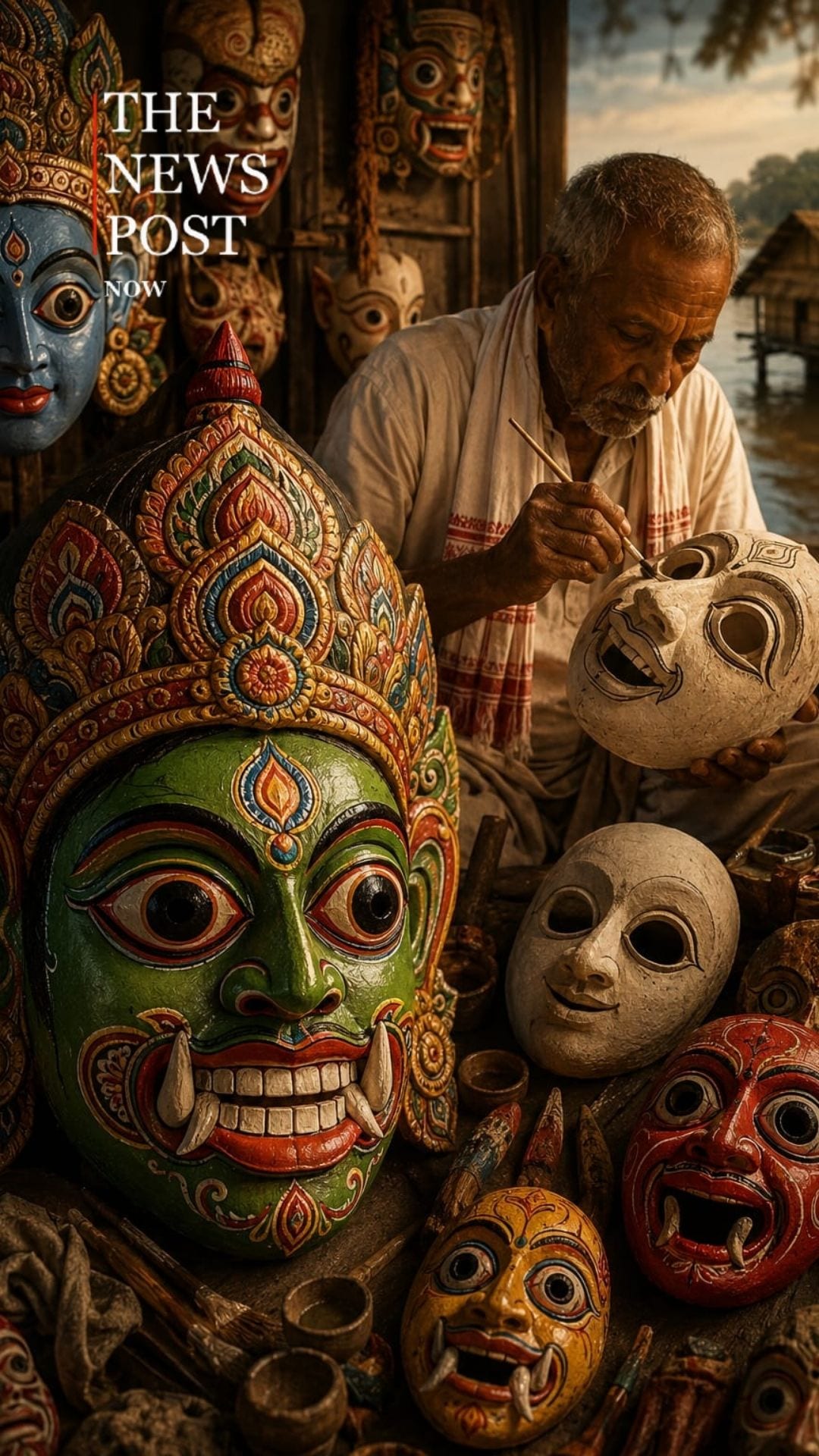 सदियों पुरानी कला का अनोखा चेहरा! माजुली के मुखौटे क्यों हैं इतने खास?