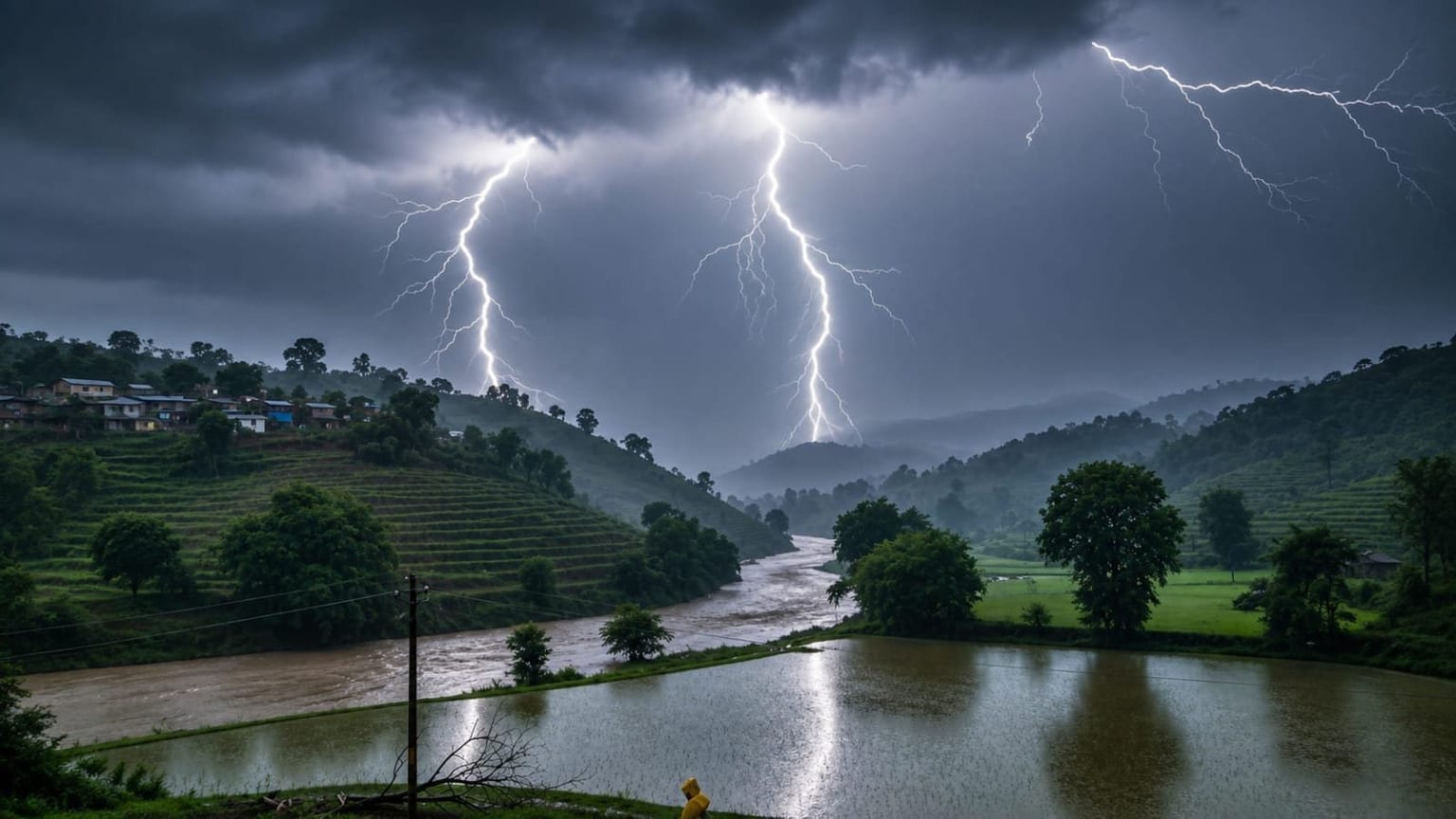 Weather Alert: सावन की आखिरी सोमवारी पर 8 जिलों में भारी बारिश का अलर्ट, 40 KM की रफ्तार से चलेगी हवा