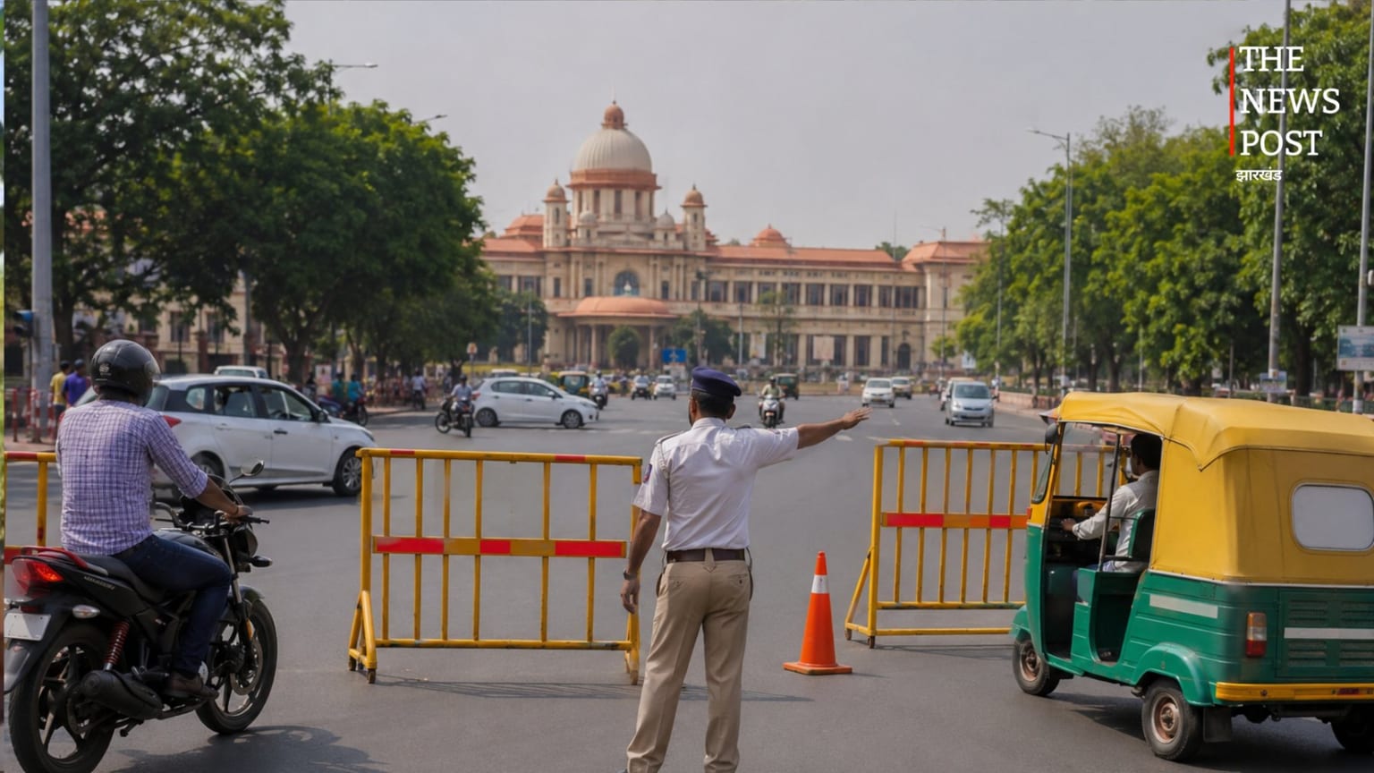 पटना में लोकभवन मार्च को लेकर बदली ट्रैफिक व्यवस्था, इन रास्तों पर रहेगी रोक
