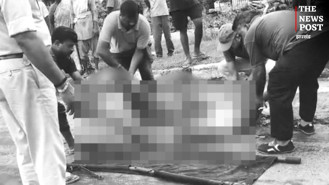 रांची: सड़क निर्माण में जुटे मजदूरों को कंटेनर ने रौंदा, 2 की मौत और 3 गंभीर