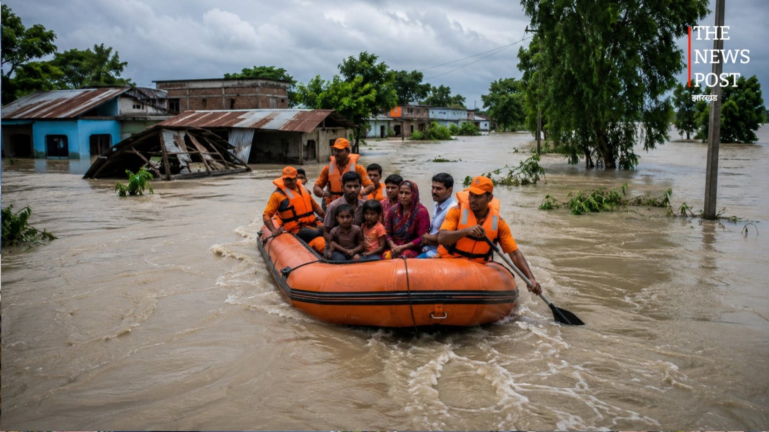 8 नदियां खतरे के निशान के पार, पटना समेत 13 जिलों में बढ़ा बाढ़ का संकट