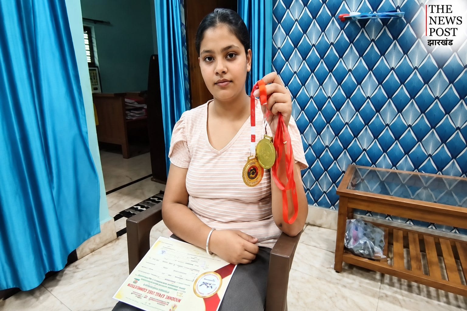 सरायकेला: आदित्यपुर की रीत ने एथलेटिक्स में जीते दो गोल्ड, अब ओलंपिक में भारत के लिए खेलने का सपना
