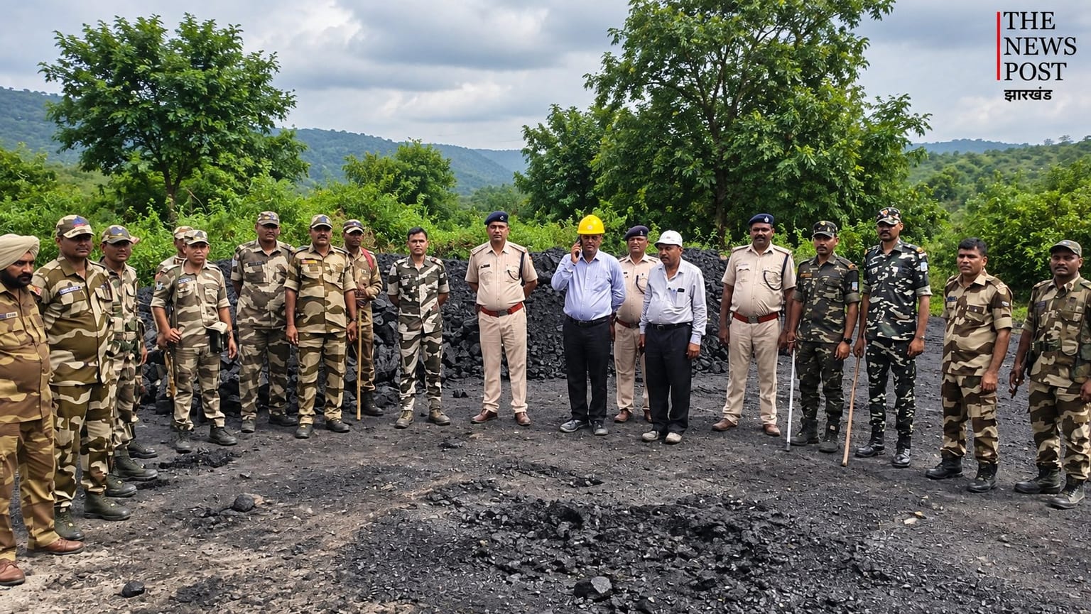 कोयलांचल में अवैध कोयले पर CISF का शिकंजा, लगातार छापेमारी से तस्करों में हड़कंप