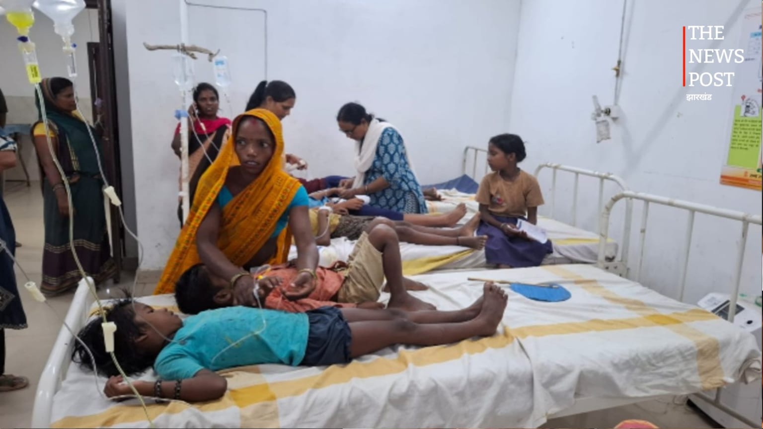 सहरसा में मध्याह्न भोजन खाने के बाद एक दर्जन से अधिक बच्चे बीमार, सदर अस्पताल में भर्ती