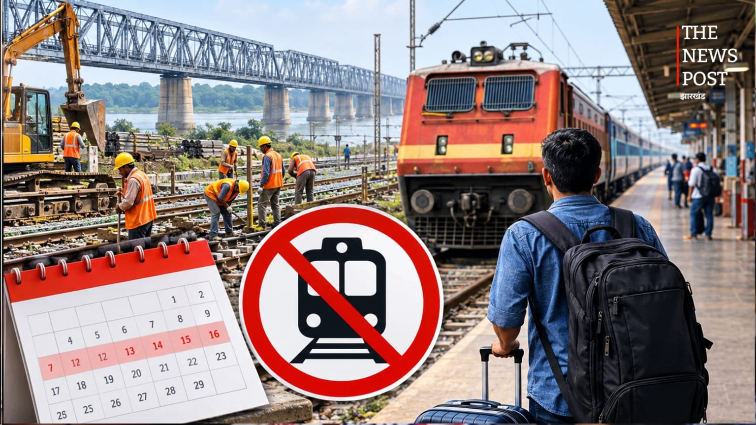 21 सितंबर से रेल यात्रियों की बढ़ेगी परेशानी, 50 से ज्यादा ट्रेनें प्रभावित,जानिए डिटेल